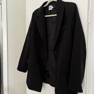 Princess Polly Black Blazer